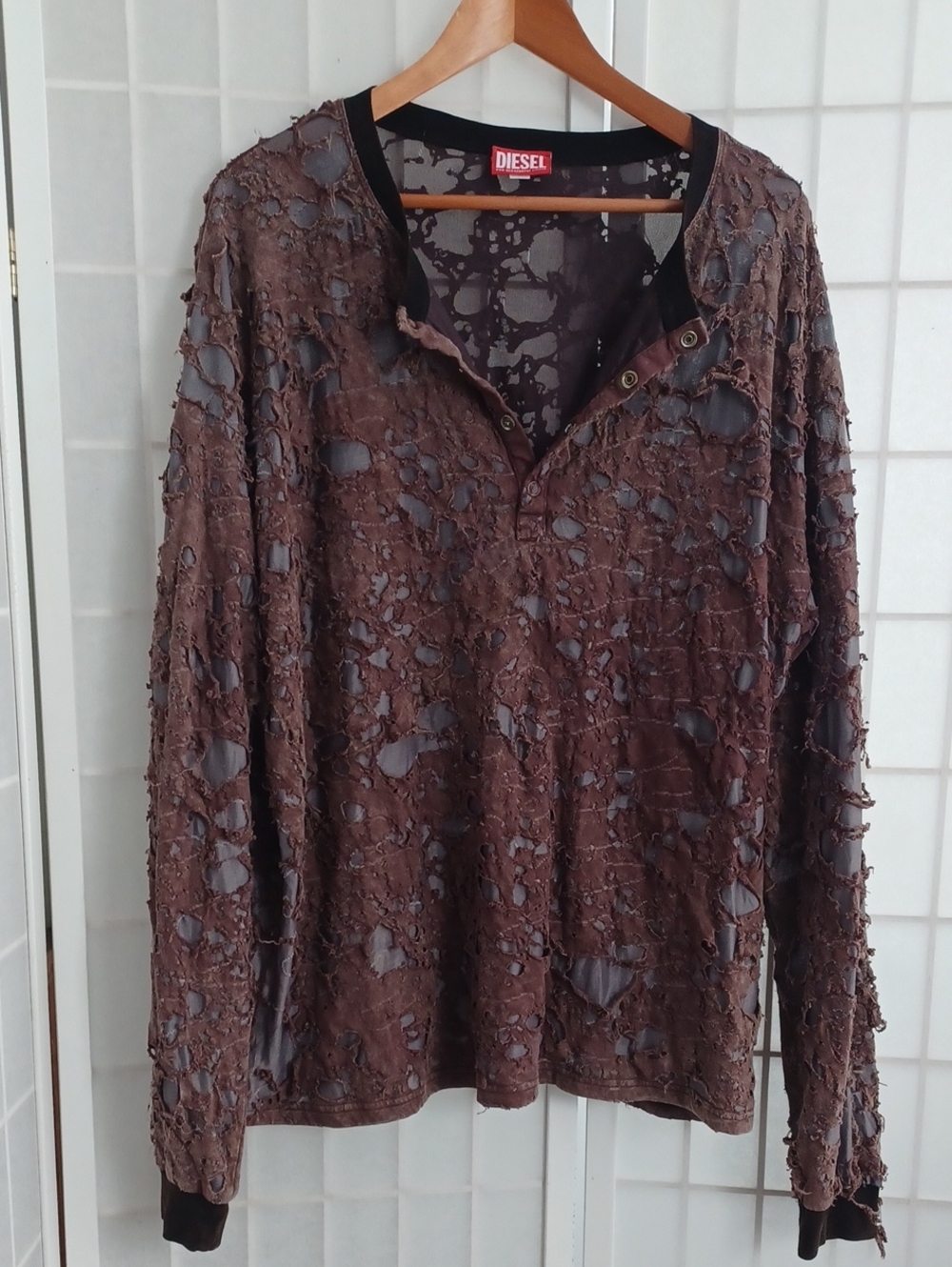 Diesel Distressed Sweatshirt